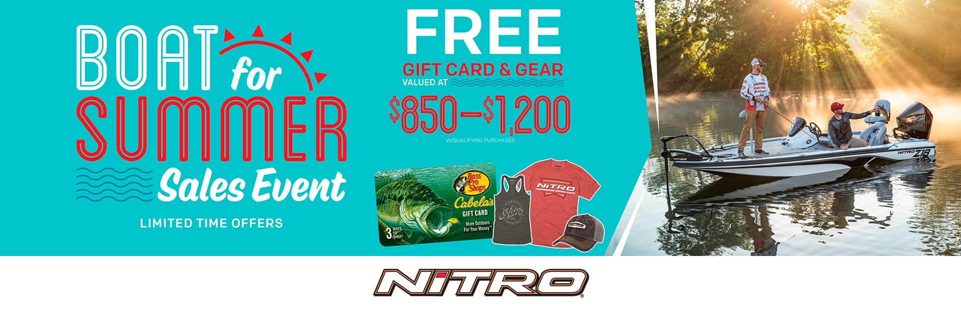 Nitro: Boat For Summer Sales Event